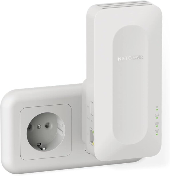 Répéteur wifi 6 Mesh Dual Band AX1600 1,6 Gb/s de la marque Netgear