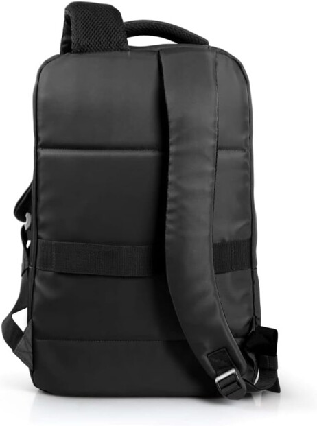 Arrière du sac à dos Port Designs avec renfort dorsal, sangle trolley et bretelles réglables