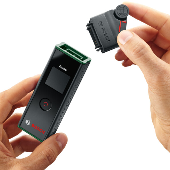 Télémètre laser avec adaptateur roulette