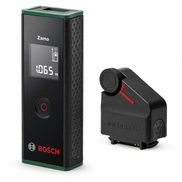 Télémètre laser avec adaptateur roulette