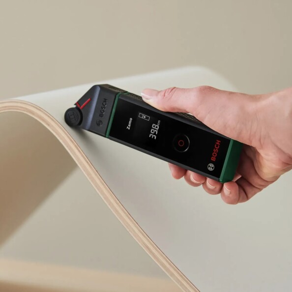 Télémètre laser avec adaptateur roulette