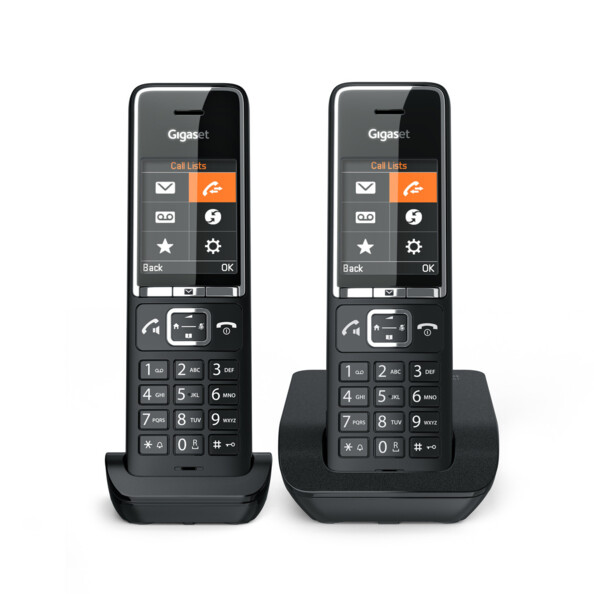 Téléphone fixe sans fil avec répondeur Comfort 550 DUO de la marque Gigaset