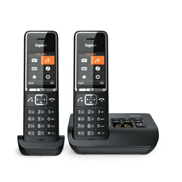 Téléphone fixe sans fil avec répondeur Comfort 550A DUO de la marque Gigaset
