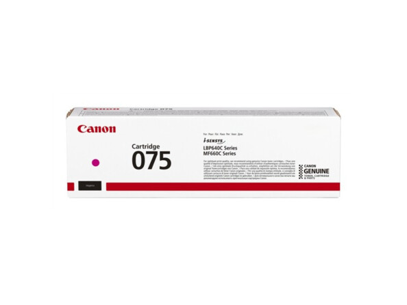 Cartouche de toner original 075 magenta de la marque Canon