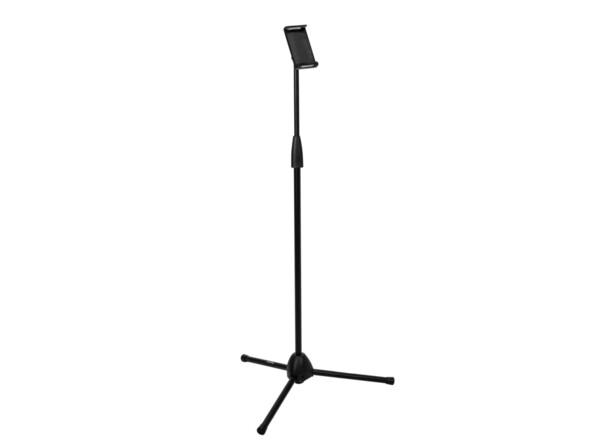 Trépied télescopique pour smartphone et tablette HTS-1 de la marque Omnitronic