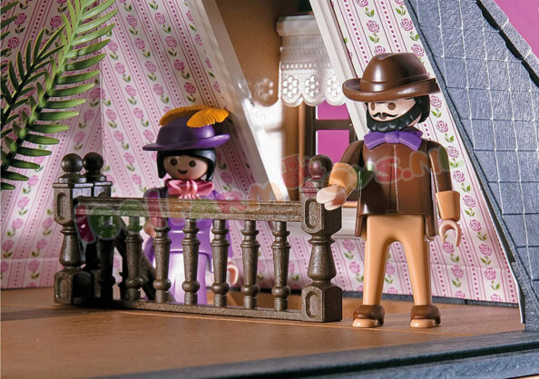 Dernier étage Villa Playmobil 70891 avec 2 figurines