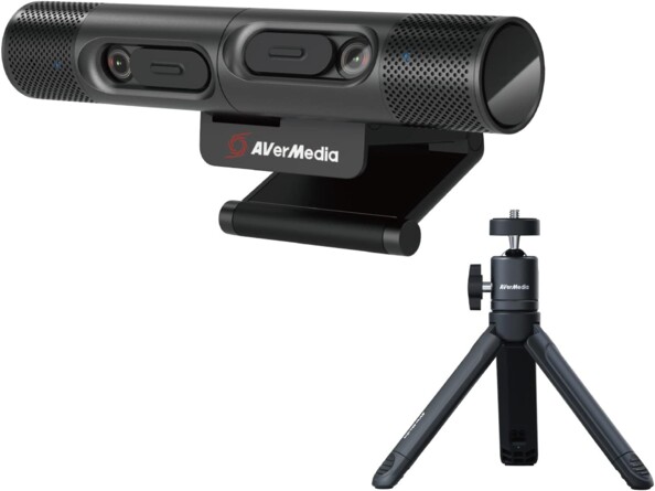 Webcam Full HD avec double caméra PW313D