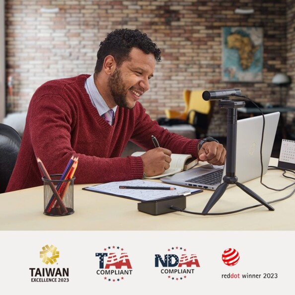 Webcam Full HD avec double caméra PW313D