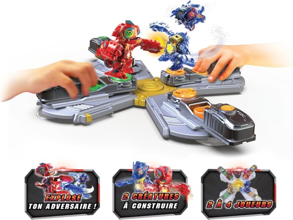 Jeu de combats avec effets sonorores et lumineux Biopod