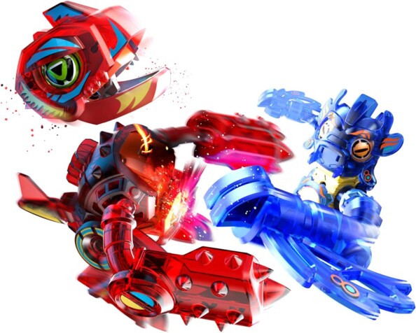 Combat de 2 créatures à assembler YCOO Boipod