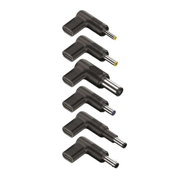 6 adaptateurs USB-C vers DC pour PC portable HP