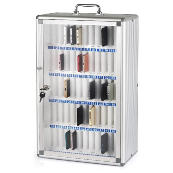 Armoire de rangement à clé pour 60 téléphones portables
