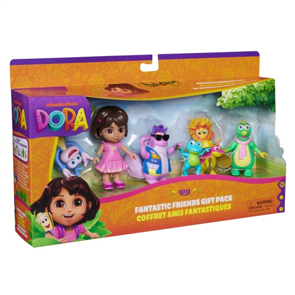 Coffret figurines Dora et amis Boots, Tico, Isa et Trio Fiesta
