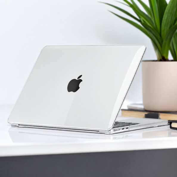 Coque transparente Crystal Clear pour MacBook Pro 14" M1/M2/M3/M4/M5