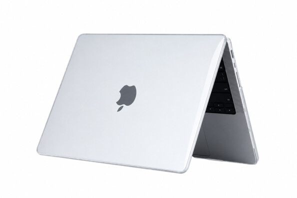 Coque transparente Crystal Clear pour MacBook Pro 14" M1/M2/M3/M4/M5
