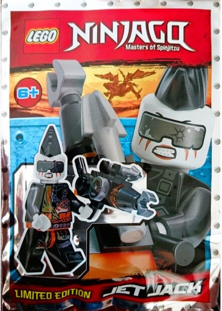 Figurine LEGO NINJAGO Jet Jack en sachet