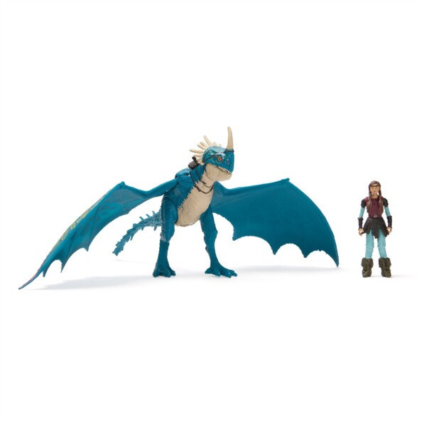 Figurines Deadly Nadder et Astrid Dragons pour aventure et jeu imaginatif