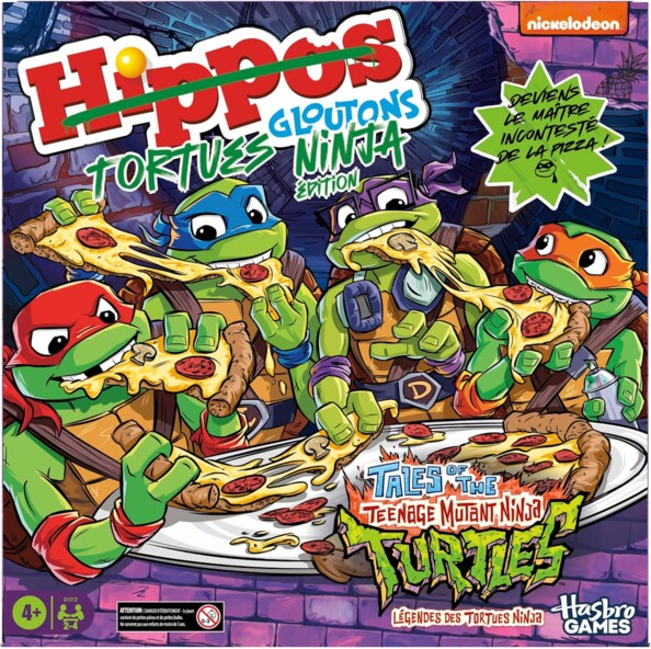 Hippos gloutons édition Tortues Ninja Hasbro dès 4 ans