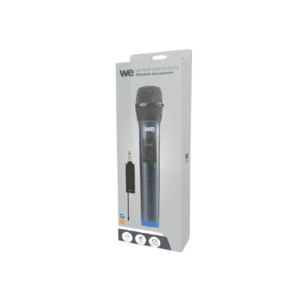 Microphone karaoké sans fil avec récepteur rechargeable