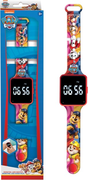 Montre bracelet LED Pat' Patrouille