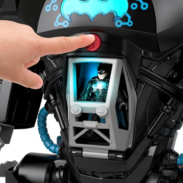 Robot Batman 2 en 1 Imaginext Bat-Tech Batbot DC Super Friends 61 cm