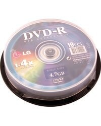 10 DVD-R LG