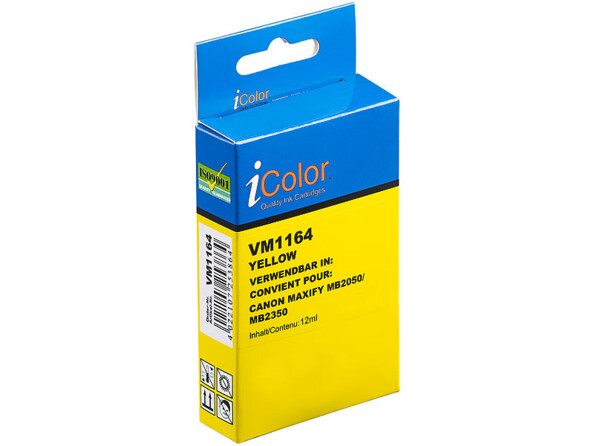 Cartouche compatible Canon PGI-1500J XL - Jaune iColor