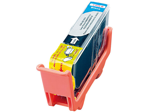 Consommabe iColor couleur noir compatible avec les imprimantes jet d'encre Canon Pixma, fourni avec puce de réinitialisation