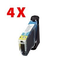 4 Cartouches I Color compatibles Canon cyan avec puce