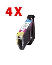 4 Cartouches I Color compatibles Canon magenta avec puce