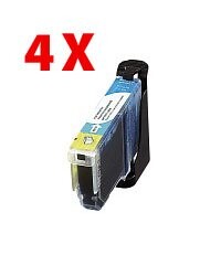 4X Cartouches I Color compatibles Canon cyan photo avec puce