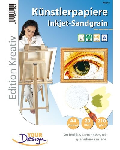 Papier d'Art Estampé A4 - 210 G