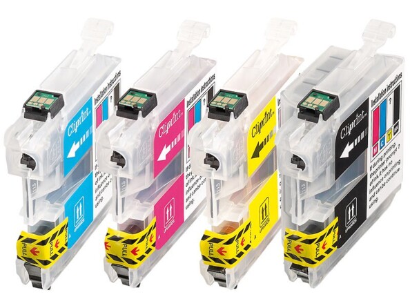 Pack de cartouches iColor compatible Brother (remplace LC127 / 125XL)