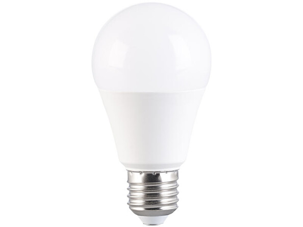 4 ampoules LED E27 avec 3 niveaux de luminosité - 9 W - 830 lm - Blanc chaud