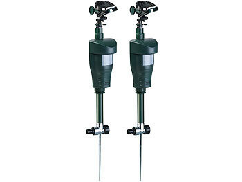 Pack de 2 anti-nuisibles TS-815 avec piquet à raccord pour tuyau et tube de rallonge