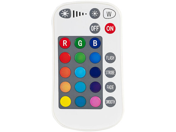 2 spots LED GU10 RVB et blanc 400 lm à intensité variable avec télécommande