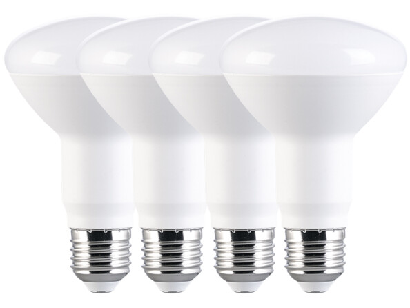 4 ampoules LED E27 - 11 W - 950 lm - Blanc lumière du jour