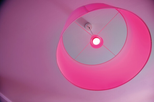 ampoule led e27 lumière rose