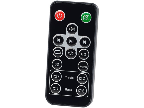 télécommande pour barre de son sans fil bluetooth avec caisson sub woofer 90w auvisio