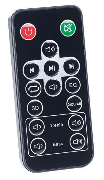télécommande pour reglages barre de son BT MSX 440 auvisio et son 3d surround
