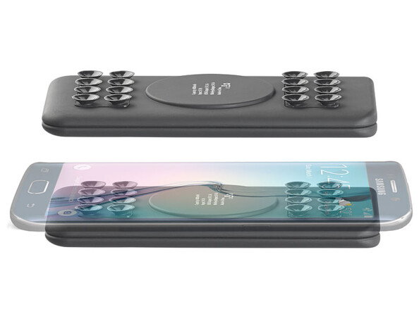 Batterie d'appoint PB-500.qi USB ultraplate compatible Qi 5000 mAh jusqu'à 2,1 A / 10,5 W