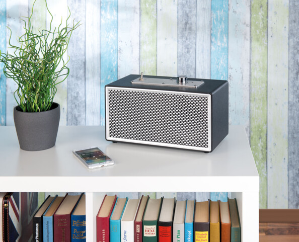 Enceinte mobile rétro 10 W RMS avec fonction bluetooth MSS-420.RTRO