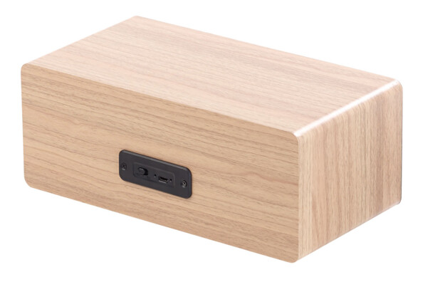Enceinte stéréo 20 W design bois/alu avec bluetooth 4.1 MSS-85