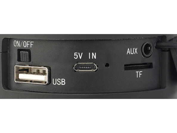 Haut-parleur bluetooth & lecteur MP3 lumineux LSS-213