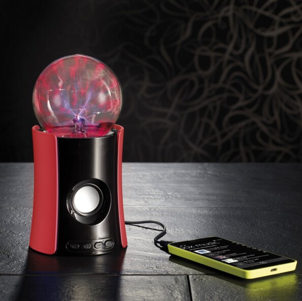Haut-parleur plasma, bluetooth et lecteur MP3