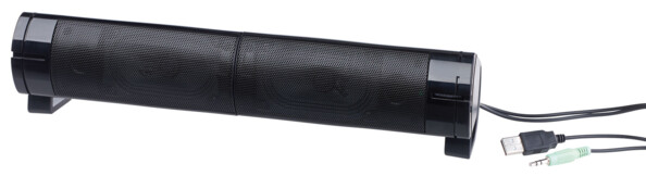 paire haut parleurs auvisio 10w transformables en barre de son pour pc et mac