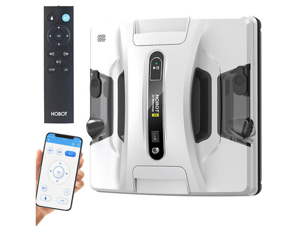 Lot de robots de ménage pour sols & vitres: HOBOT 2S & LEGEE 7