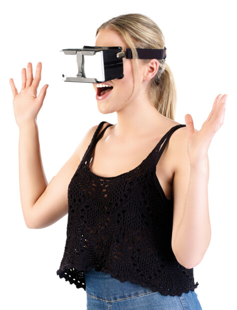 Lunettes de réalité virtuelle pliables VRB65.3D