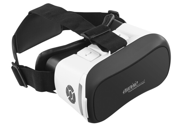 masque VR réalité virtuel avec boutons de contrôle bluetooth V6 auvisio
