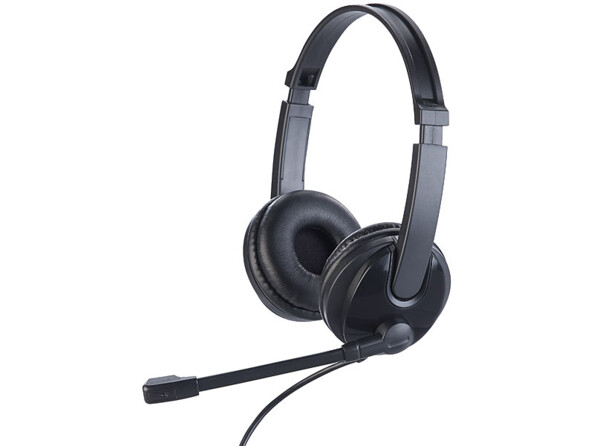 Micro-casque stéréo USB GHS-120 Callstel